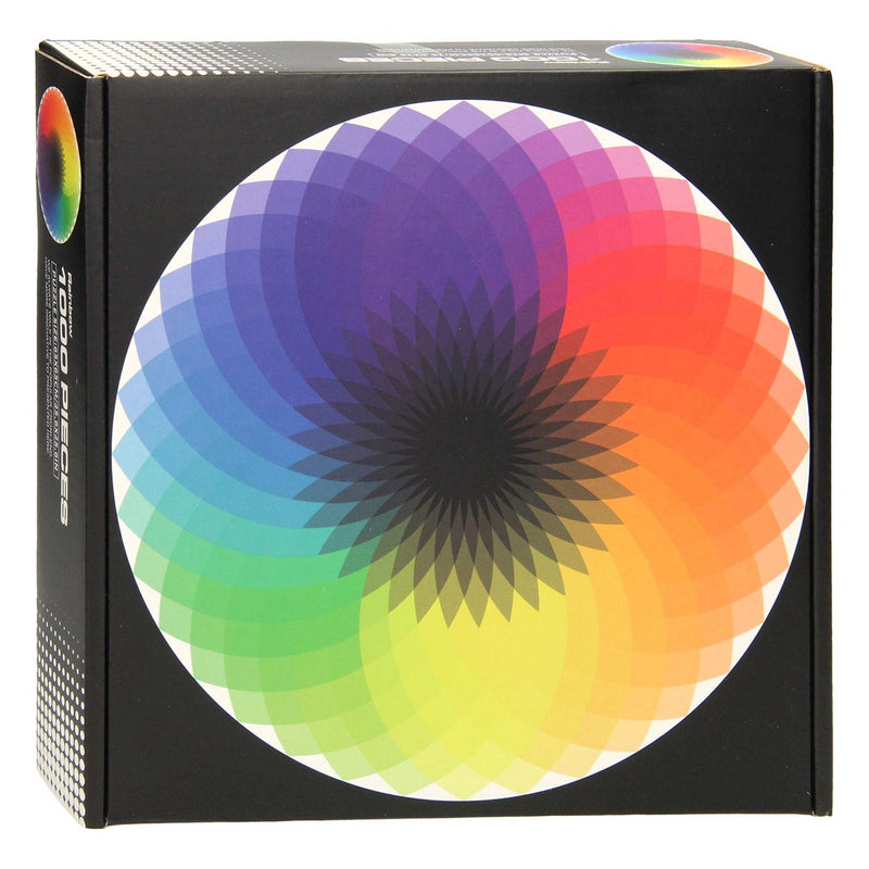 Ronde Puzzel Regenboog, 1000st.