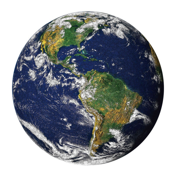 Ronde Puzzel Wereldbol, 1000st.