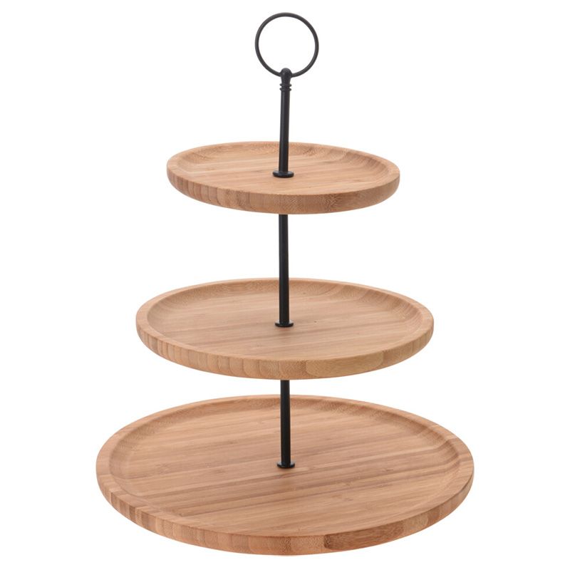 Etagere bamboe - 3 laags
