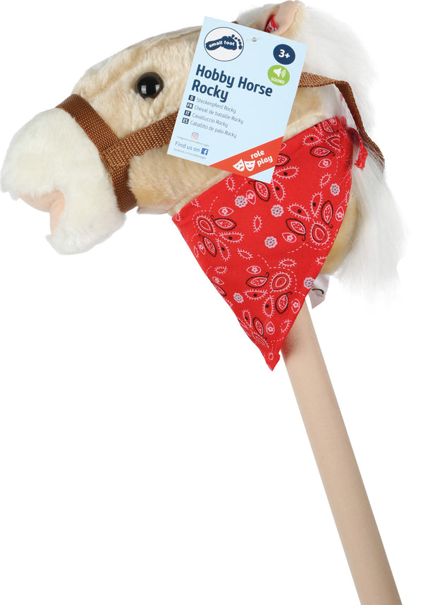 Small Foot - Houten Stokpaard Rocky, 80cm