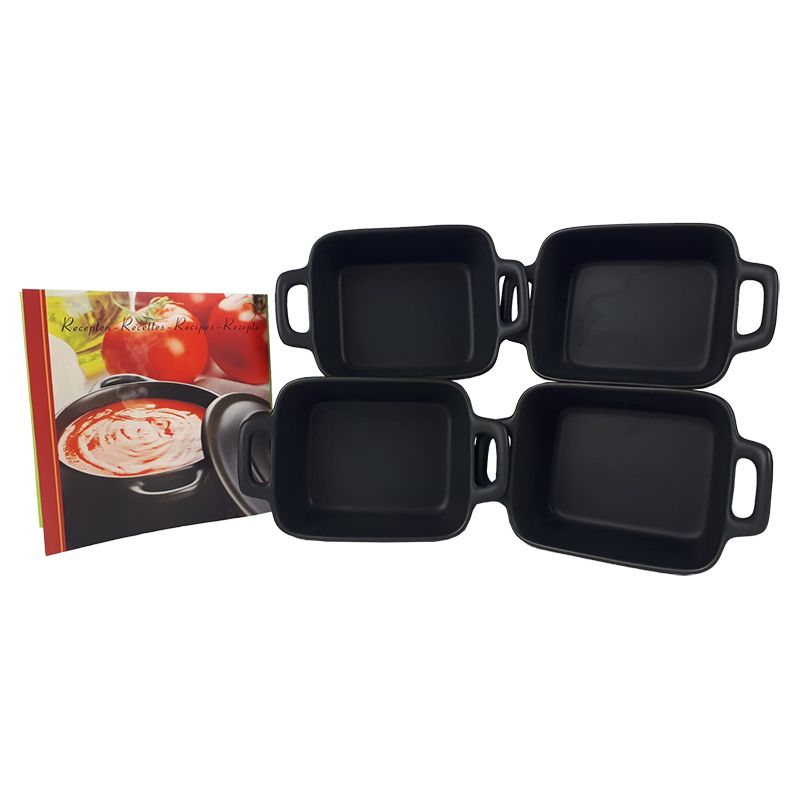 Eénpersoons Ovenschaaltjes - Ramequin set - 4 stuks