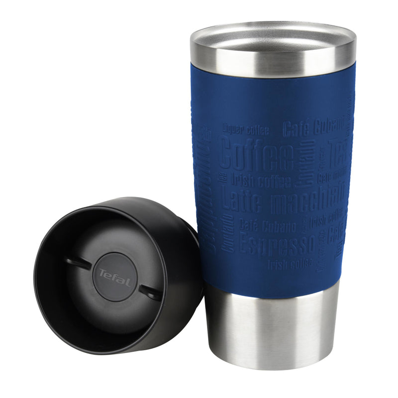 Tefal K30821 Travel Mug Isoleerbeker 0.36L RVS/Blauw