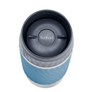 Tefal Travel Mug Easy Twist Isoleerbeker 0.36L Blauw
