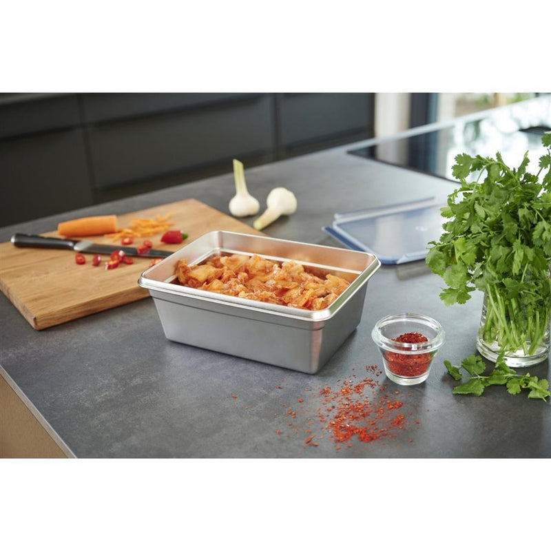 Tefal MasterSeal Vershoudbakje 3L RVS/Blauw