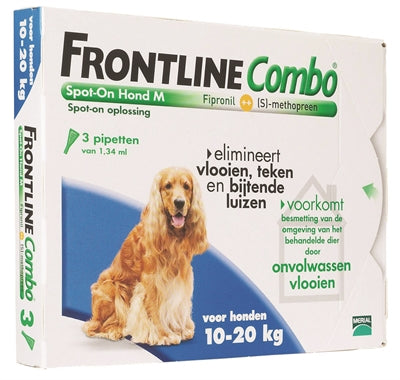 Frontline Hond Combo Spot On 3 Pack MEDIUM 10-20 KG