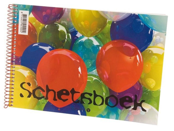 10 Schetsboek ballon 148x210mm 894100
