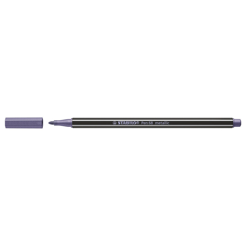 STABILO Pen 68 Metallic - Viltstift - Paars (68/855)