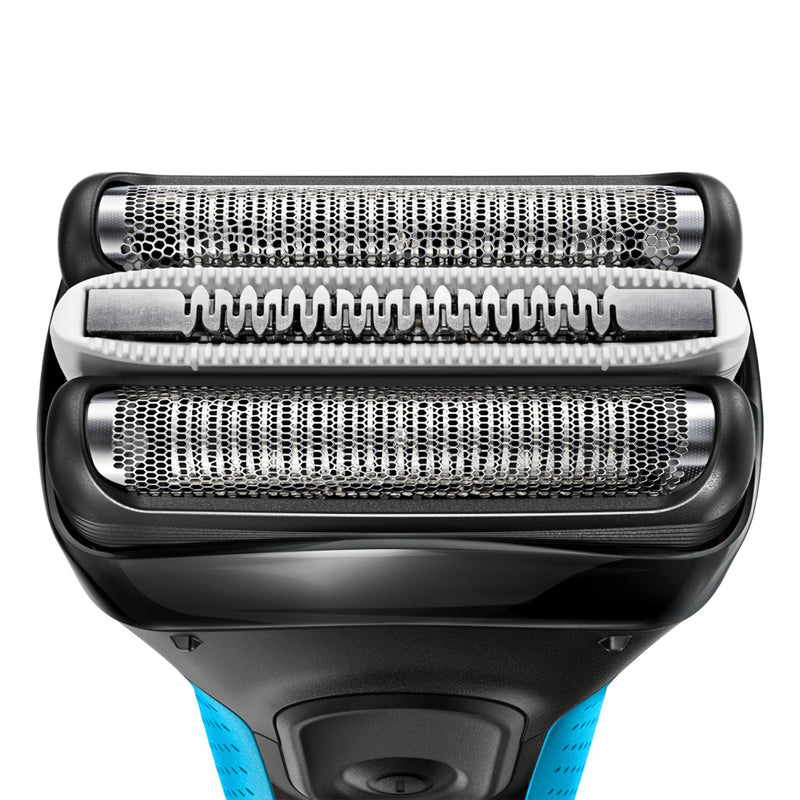 Braun 3010BLUE Scheerapparaat Snoerloos Blauw