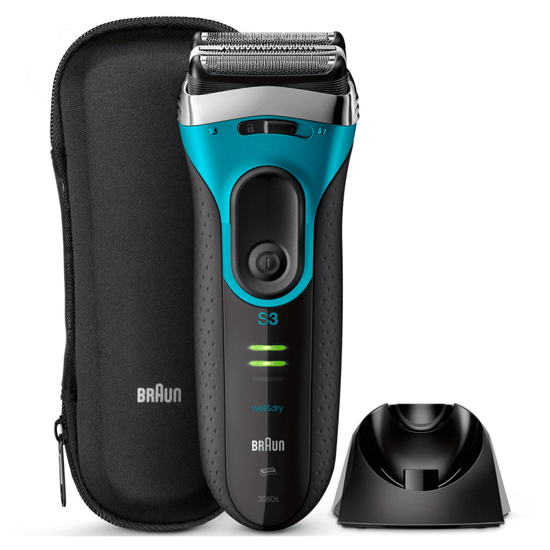 Braun 3080W+D Series 3 ProSkin Scheerapparaat Zwart/Blauw