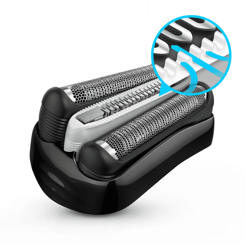 Braun 3080W+D Series 3 ProSkin Scheerapparaat Zwart/Blauw