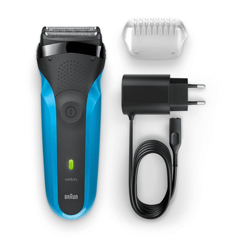 Braun Series 3 Elektrische Scheerapparaat Blauw/Zwart