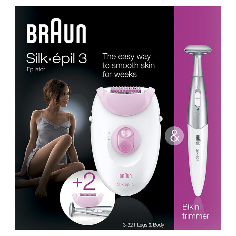 Braun SE3-321 Epilator met Smartlight