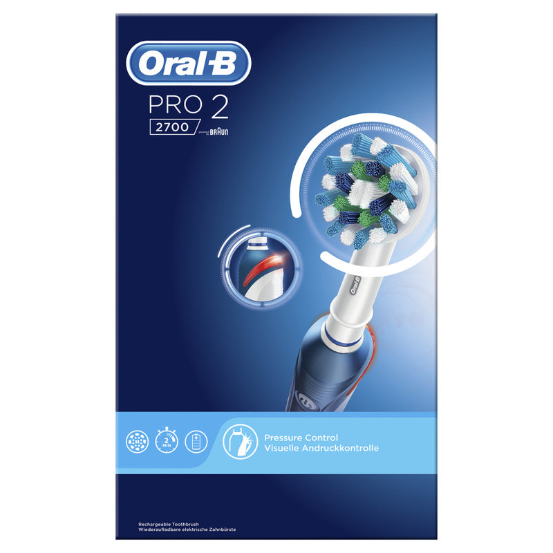 Oral-B PRO2700 Cross Action Elektrische Tandenborstel