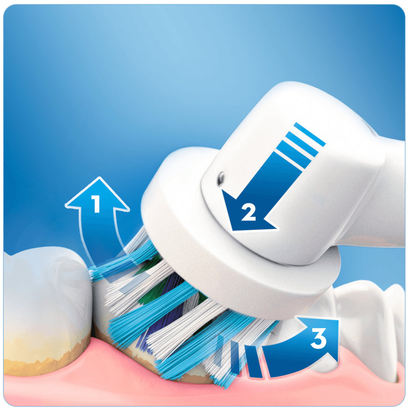 Oral B Vitality 100 CrossAction Elektrische Tandenborstel Wit
