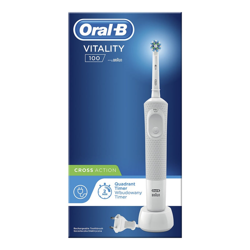 Oral-B Vitality 100 CrossAction Elektrische Tandenborstel Wit