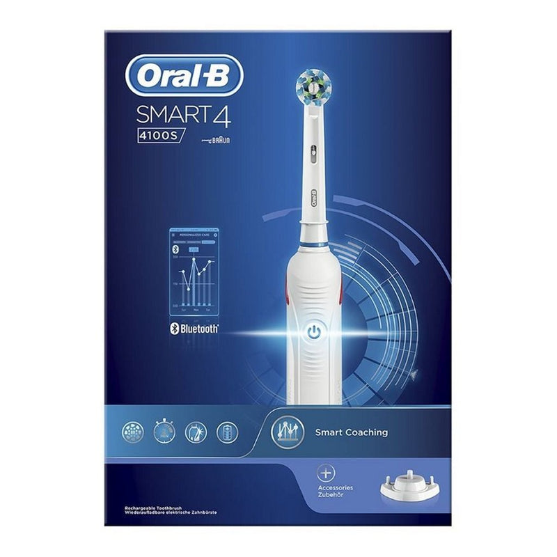 Oral B SMART 4 4100S Elektrische Tandenborstel Wit