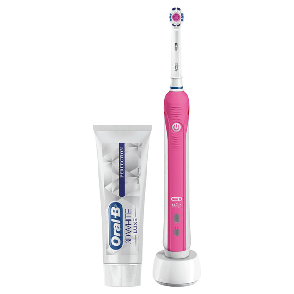 Oral-B PRO780 Elektrische Tandenborstel Roze/Wit