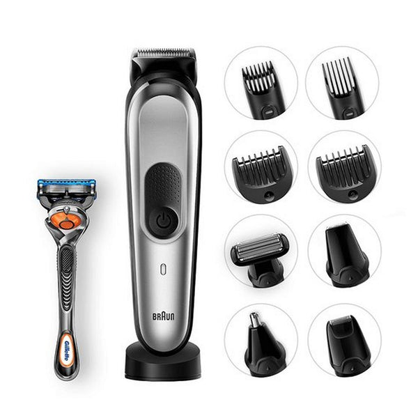 Braun MGK7920TS All In One Trimmer + Gillette Fusion 5 ProGlide Zilver/Zwart