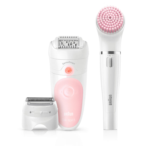 Braun SE 5-885 BS 1CT Beauty Set 5 Wit/Roze