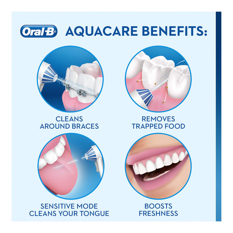 Oral B AquaCare 6 Monddouche Wit