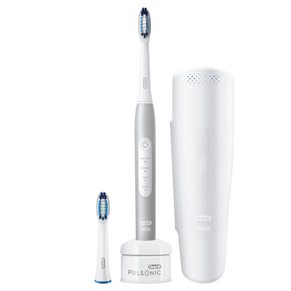 Oral-B SLIM 4200 (E) Pulsonic Elektrische Tandenborstel Zilver/Wit