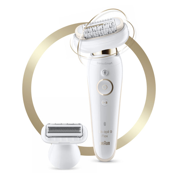 Braun SES9002 Silk-&eacute;pil 9 Flex Epilator Goud/Wit