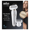 Braun SES9002 Silk-&eacute;pil 9 Flex Epilator Goud/Wit
