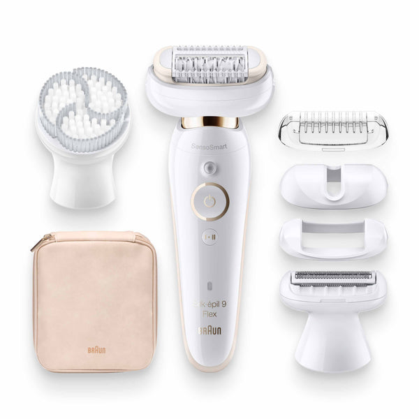 Braun SES9030 Silk-&eacute;pil 9 Flex Wet and Dry Epilator Wit/Goud
