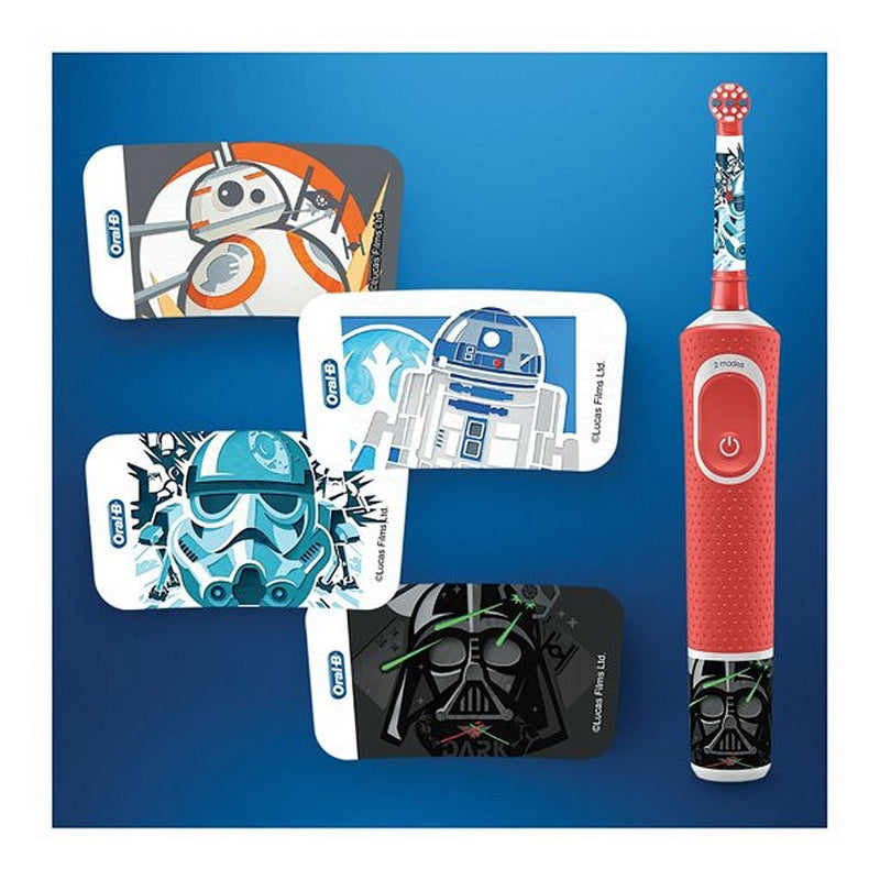 Oral B KIDS Star Wars Elektrische Tandenborstel Rood