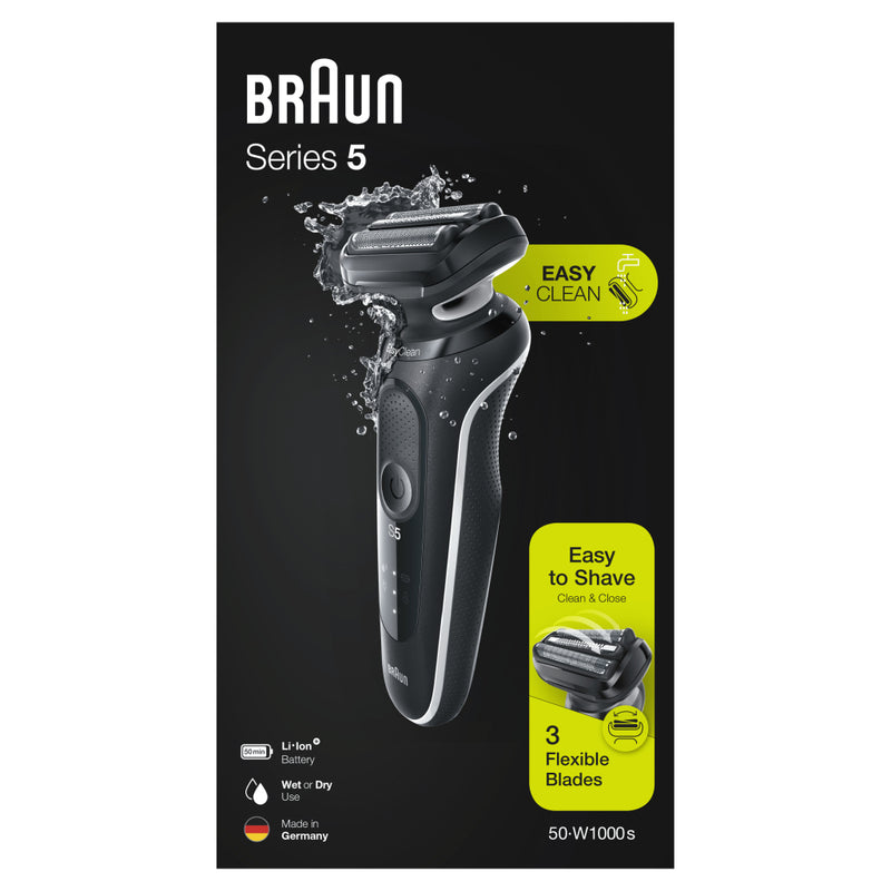Braun 50-W1000S Series 5 Scheerapparaat Zwart