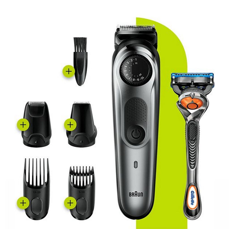 Braun BT7220 BeardTrimmer 7 Trimmer Zilver/Zwart