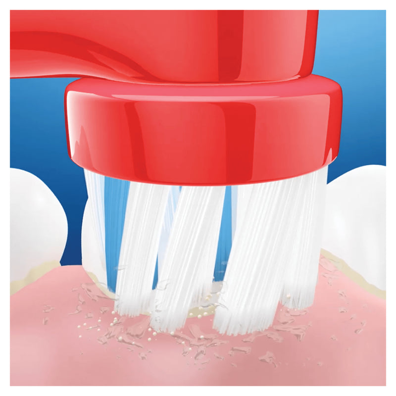 Oral-B Kids Disney Cars Elektrische Tandenborstel Rood/Wit
