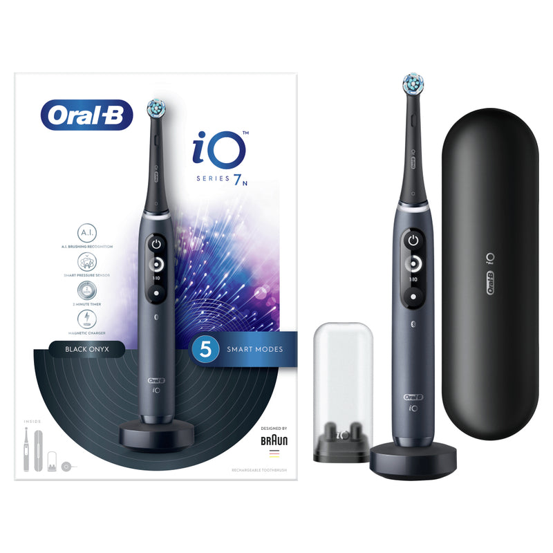 Oral-B iO 7N Elektrische Tandenborstel Black Onyx