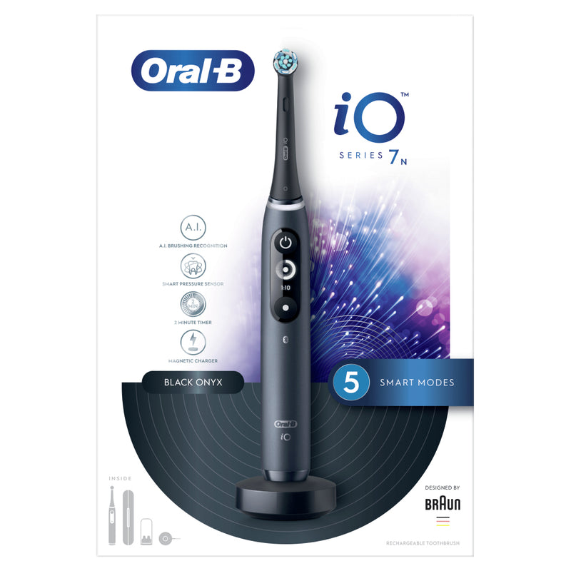 Oral-B iO 7N Elektrische Tandenborstel Black Onyx