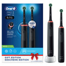 Oral-B PRO3 Elektrische Tandenborstel 2 Stuks Zwart
