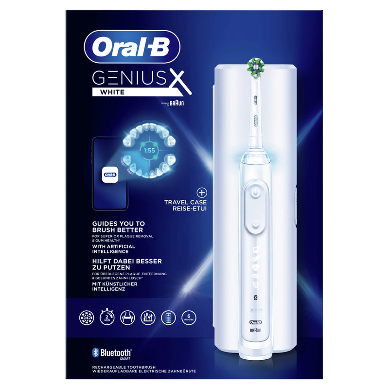 Oral-B Genius X Elektrische Tandenborstel Wit