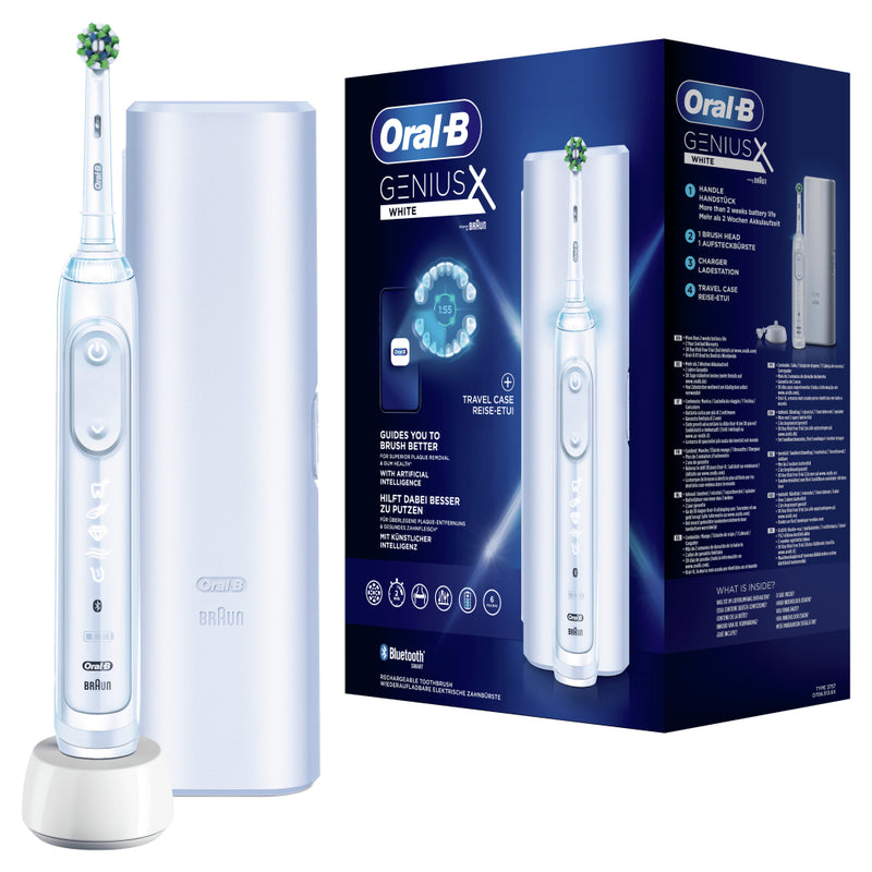 Oral-B Genius X Elektrische Tandenborstel Wit