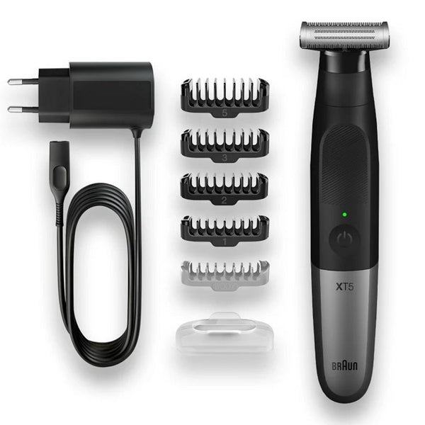 Braun XT5100 Wet and Dry Trimmer Zwart/Zilver