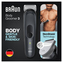 Braun BG3340 Scheerapparaat Zwart/Grijs