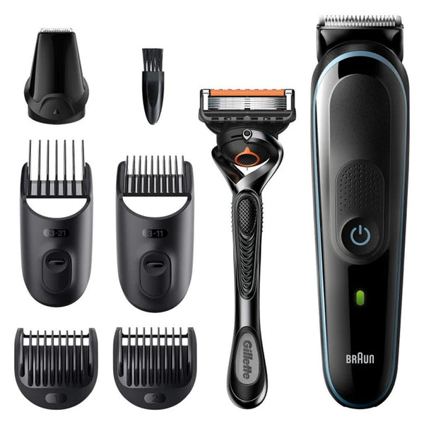 Braun MGK5345 7in1 Trimmer Zwart/Blauw