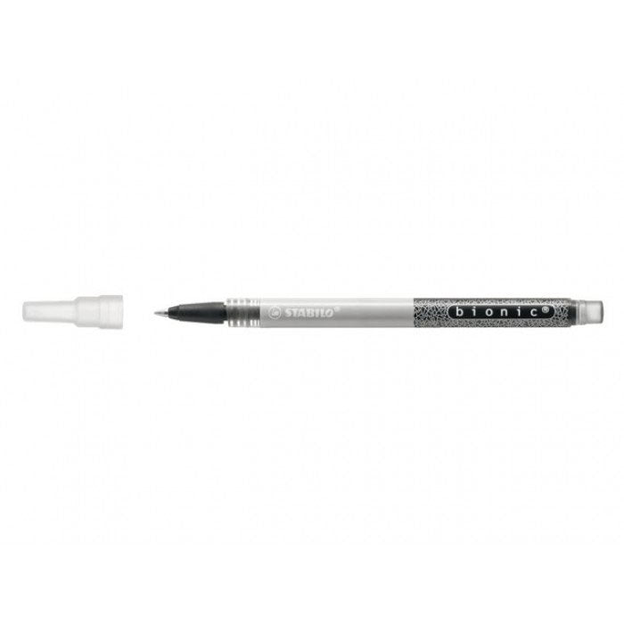 STABILO Bionic Navulling - Zwart 0.4 mm