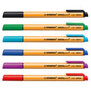 STABILO GREENpoint 0,8 mm Viltstiften, 6st.