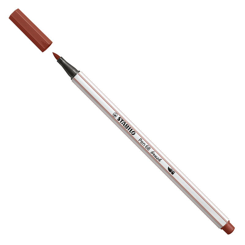 STABILO Pen 68 Brush 75 - Sienna