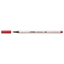 STABILO Pen 68 Brush 50 - Donkerrood
