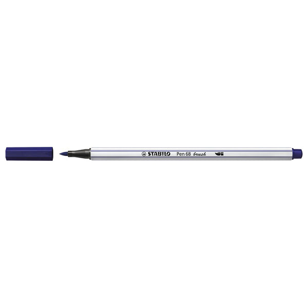 STABILO Pen 68 Brush 22 - Pruissisch Blauw