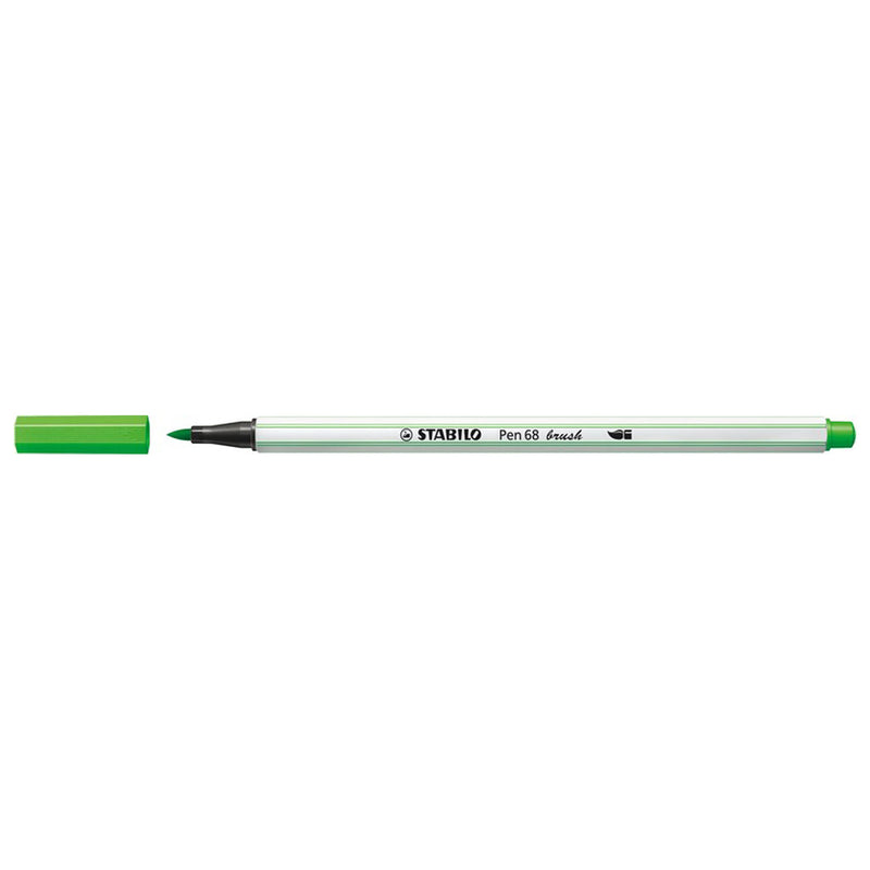 STABILO Pen 68 Brush 33 - Lichtgroen