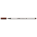 STABILO Pen 68 Brush 45 - Bruin