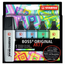 STABILO BOSS Original Arty - Cool Colors, 5st.