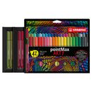 STABILO pointMax - Hardtip Fineliner - ARTY - Set 42 Stuks