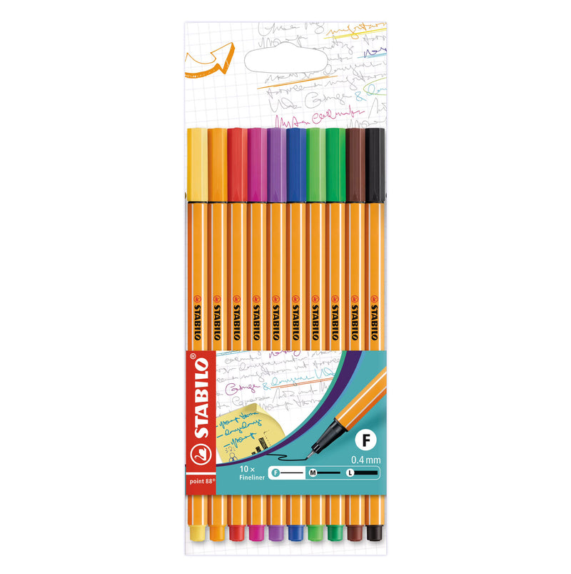 STABILO point 88 etui 10 stuks